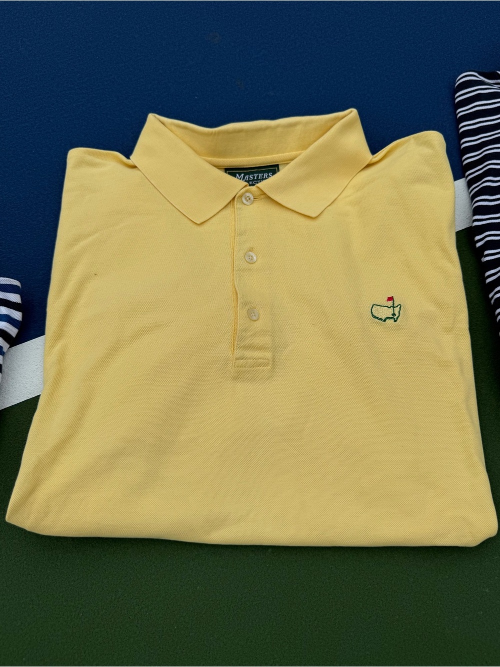 Like new Masters Golf Polo Shirt Yellow XL